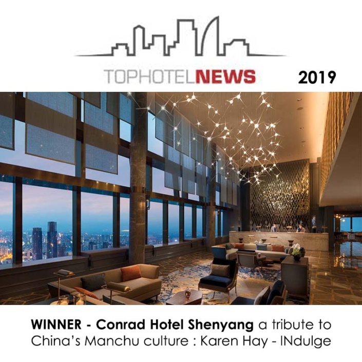 TOP HOTEL AWARD 2019 CONRAD INDULGE